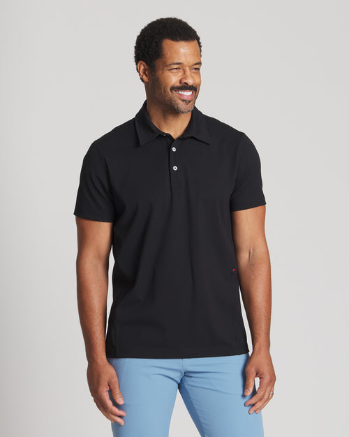Black || After Hour Polo - Front