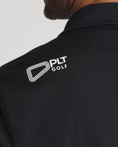Black || After Hour Polo - Close Up Shoulder