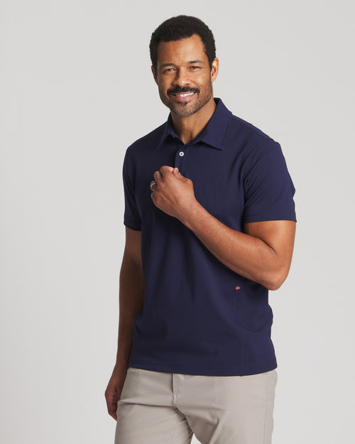 Navy || After Hour Polo - Front