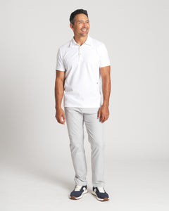 White || After Hour Polo - Front