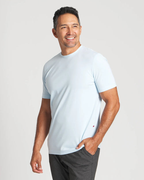 Spray Blue || Friars Tee Front