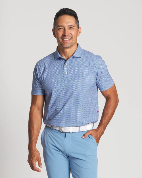 Navy || Kingston Polo Front