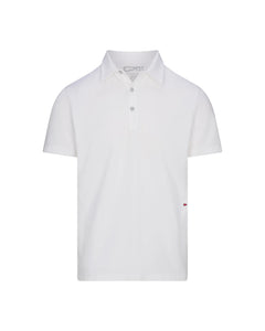White || Pebble Polo Front
