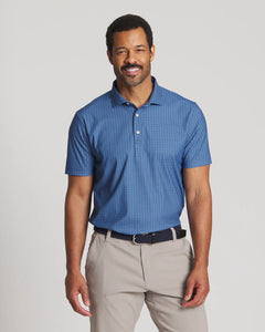 Navy || Flag Polo Front