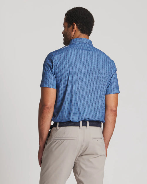 Navy || Flag Polo Back