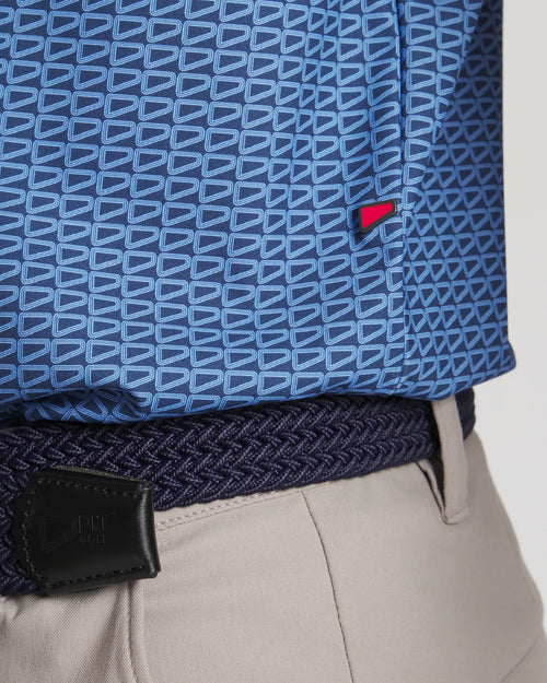 Navy || Flag Polo Pin