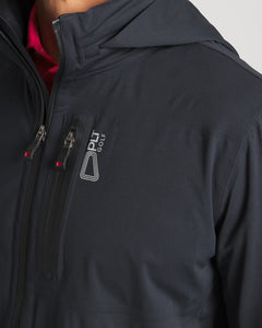 Black || Trails Rain Jacket Pocket