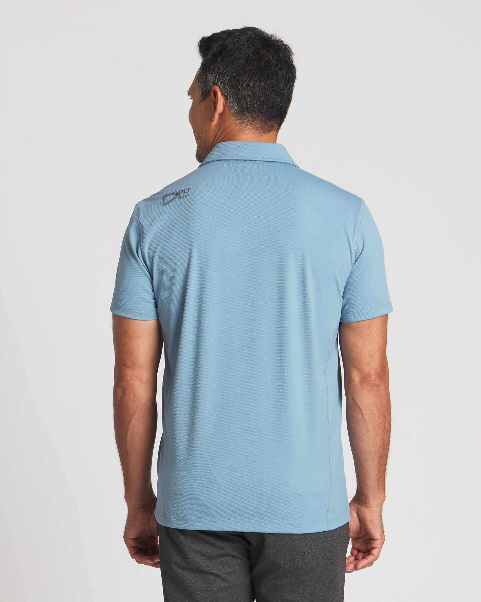 Steel Blue || After Hour Polo - Back