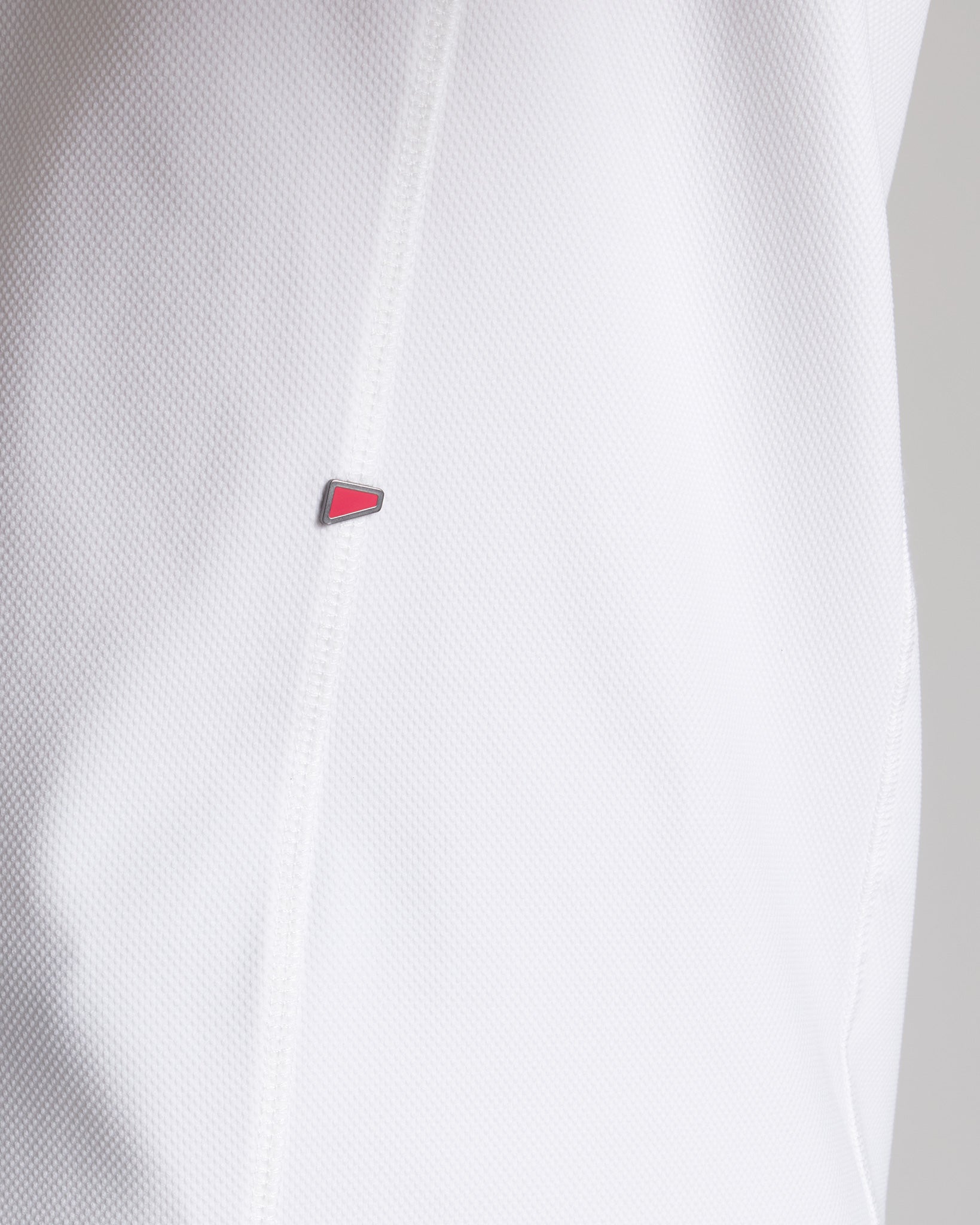 White || After Hour Polo - Close Up Pin