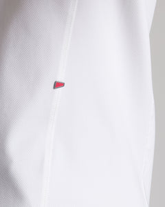 White || After Hour Polo - Close Up Pin