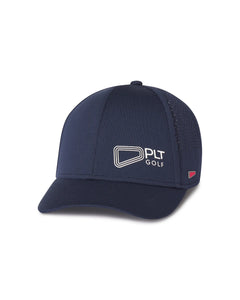 Navy || Hat Solo White Logo