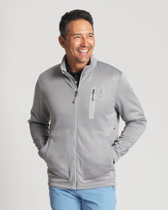 Gray || Cypress Full Zip Front