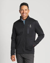 Black || Cypress Full Zip Front