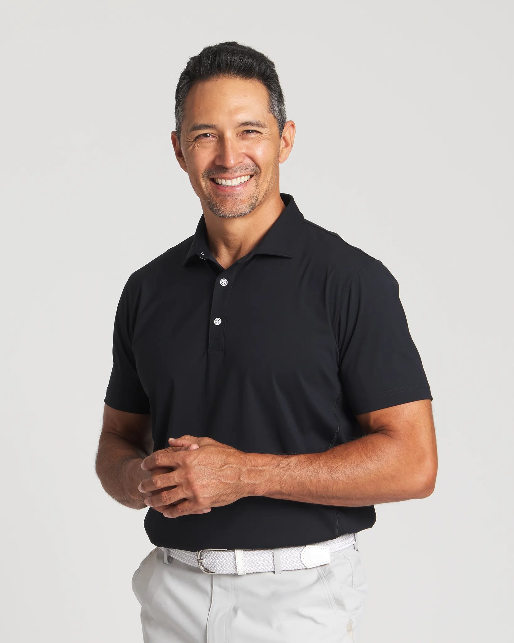 Black || Dunes Polo Front