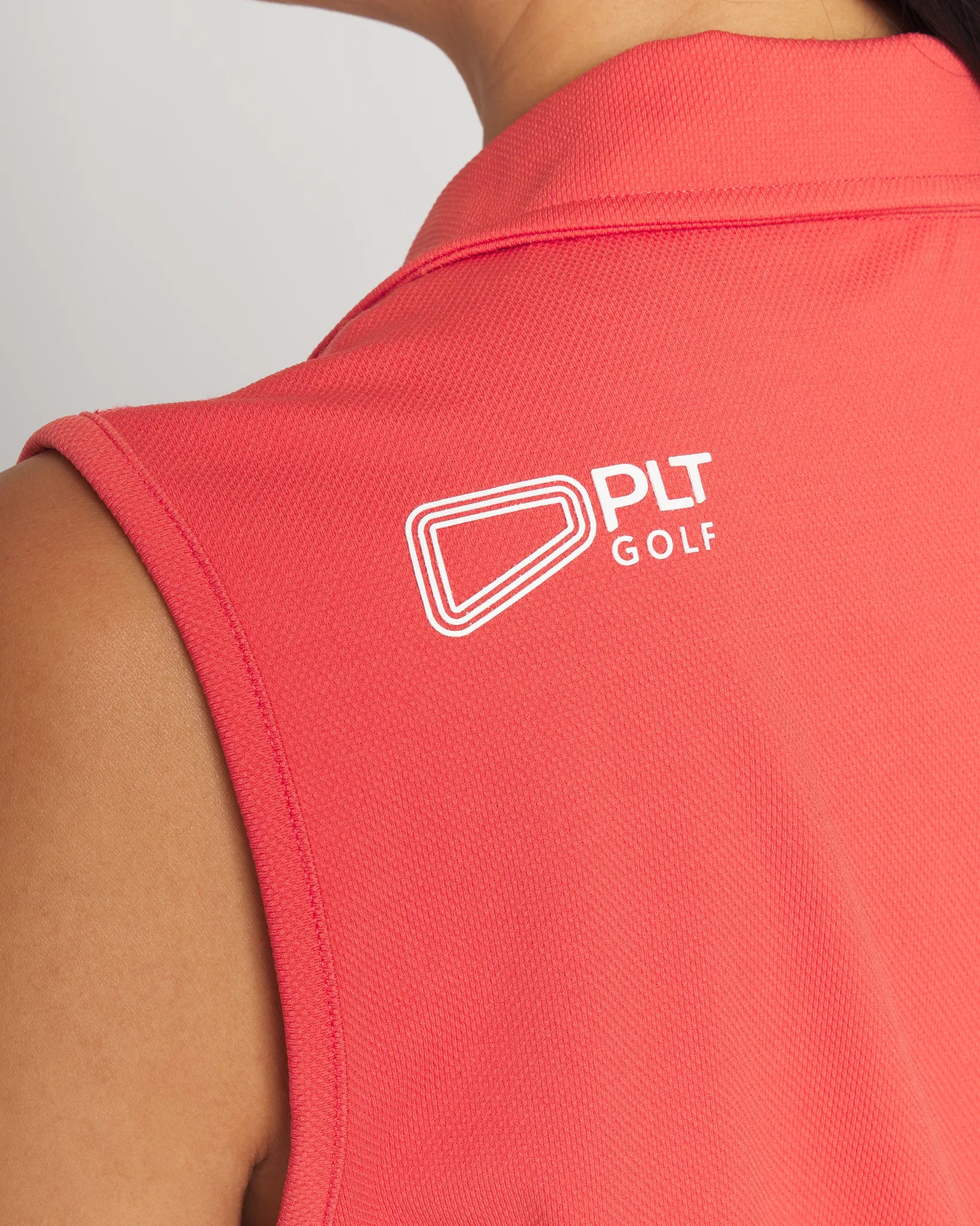  Erin Sleeveless Polo CU Logo