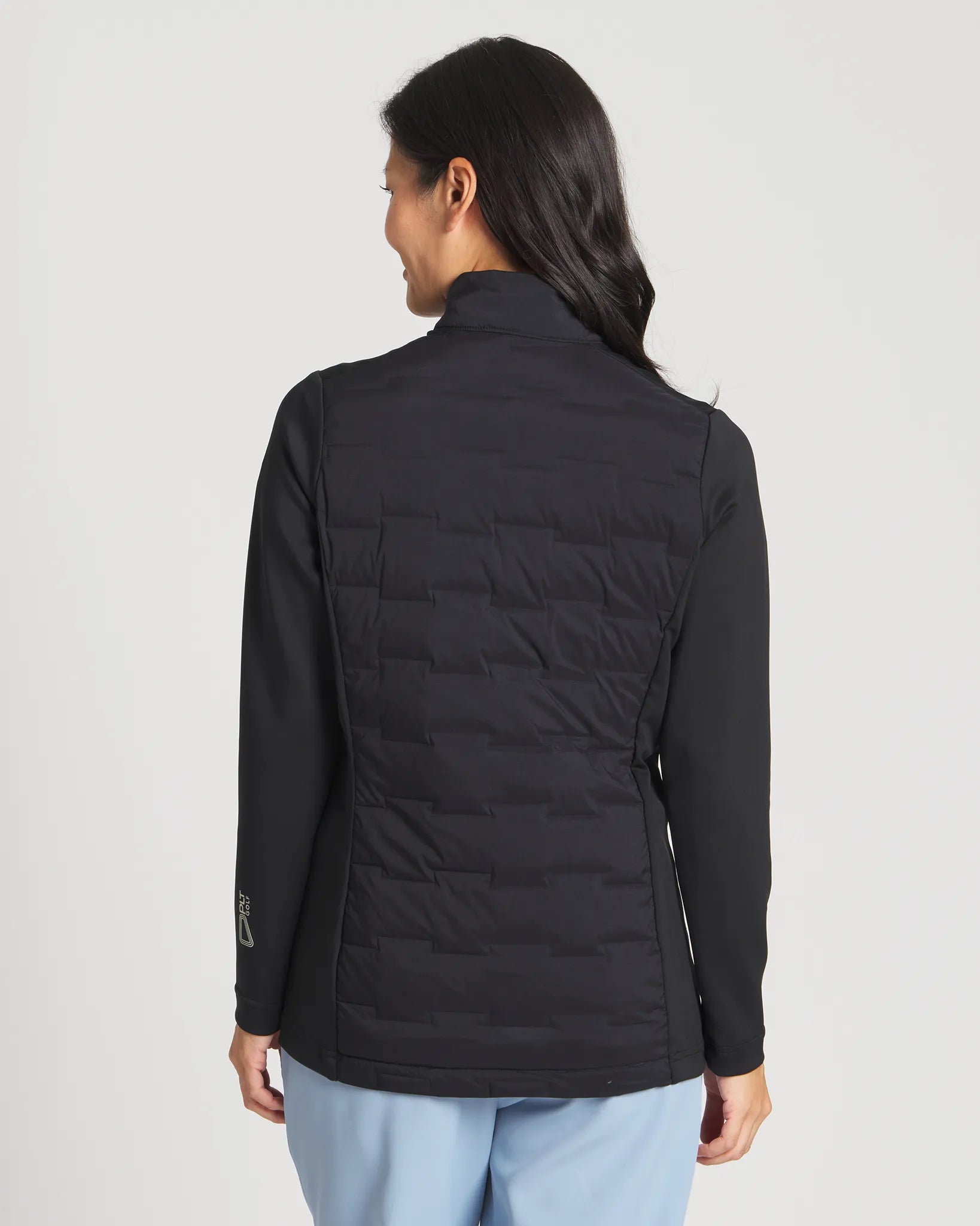 Black || Harrington Jacket Back