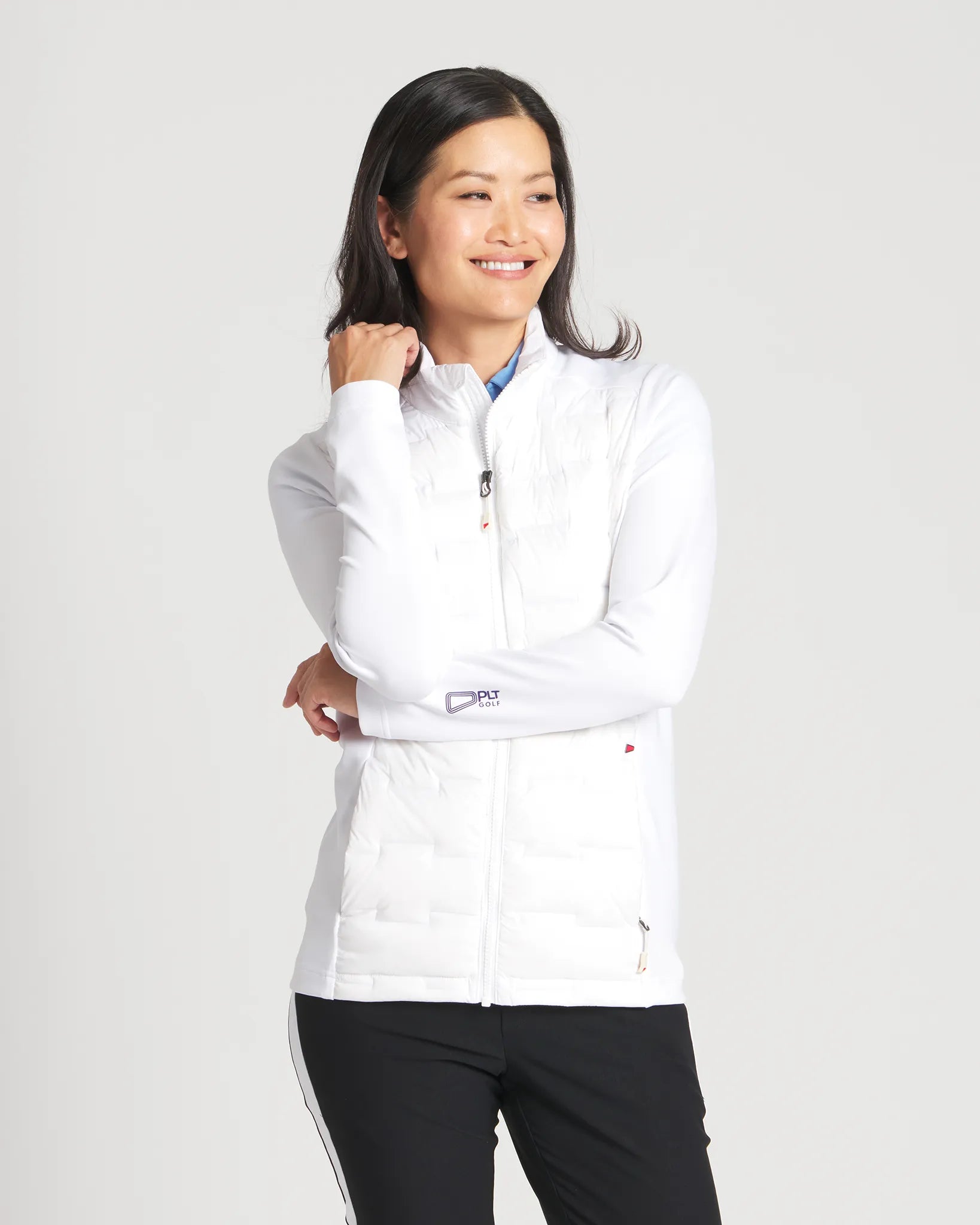 White || Harrington Jacket Front