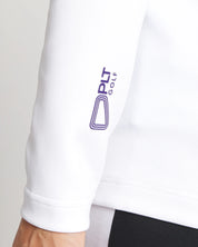 White || Harrington Jacket Logo