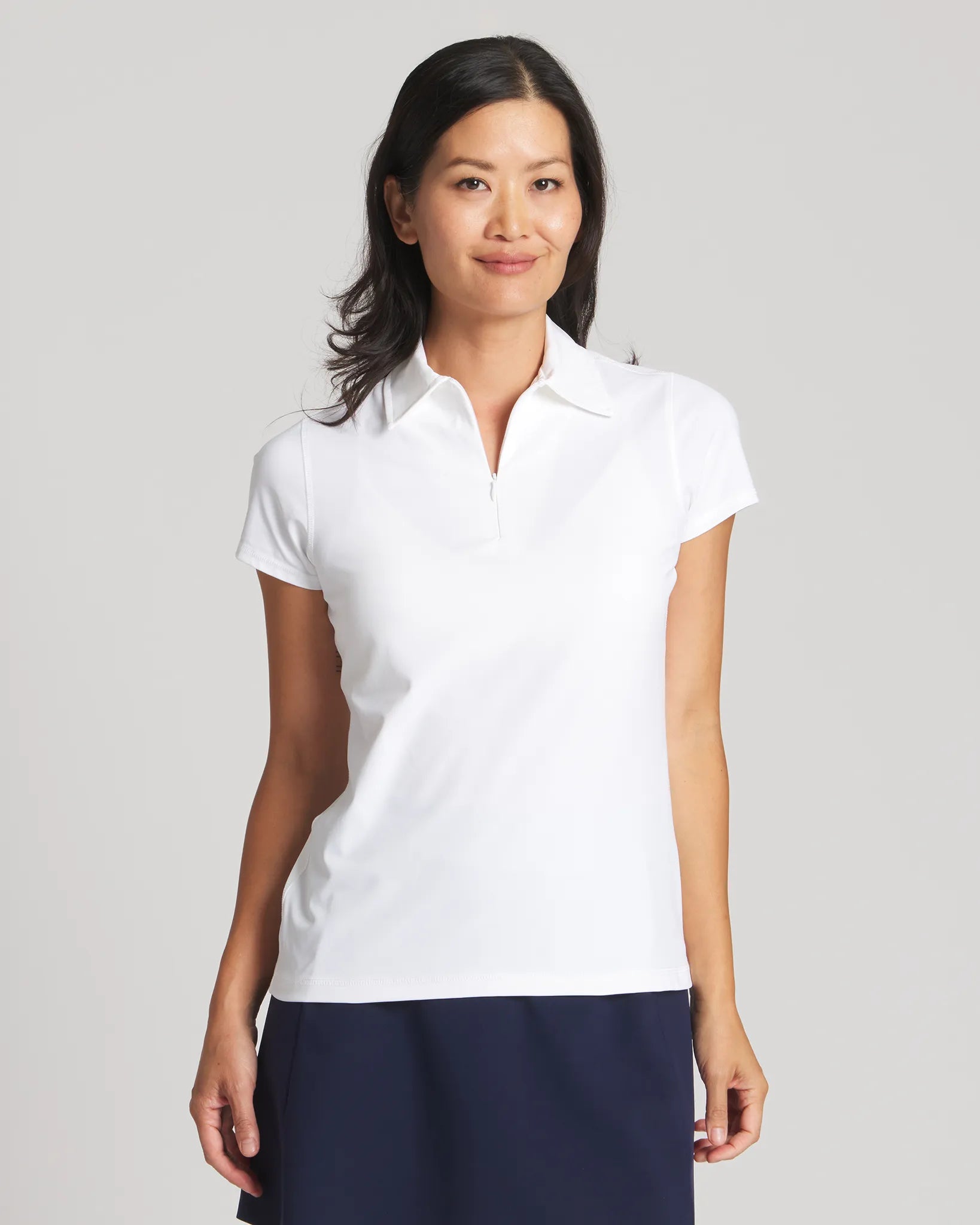 White || Pacific Zip Front