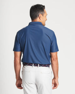 Navy || Pebble Polo Back