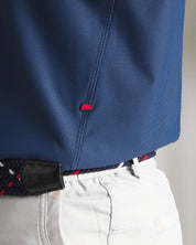 Navy || Pebble Polo Pin