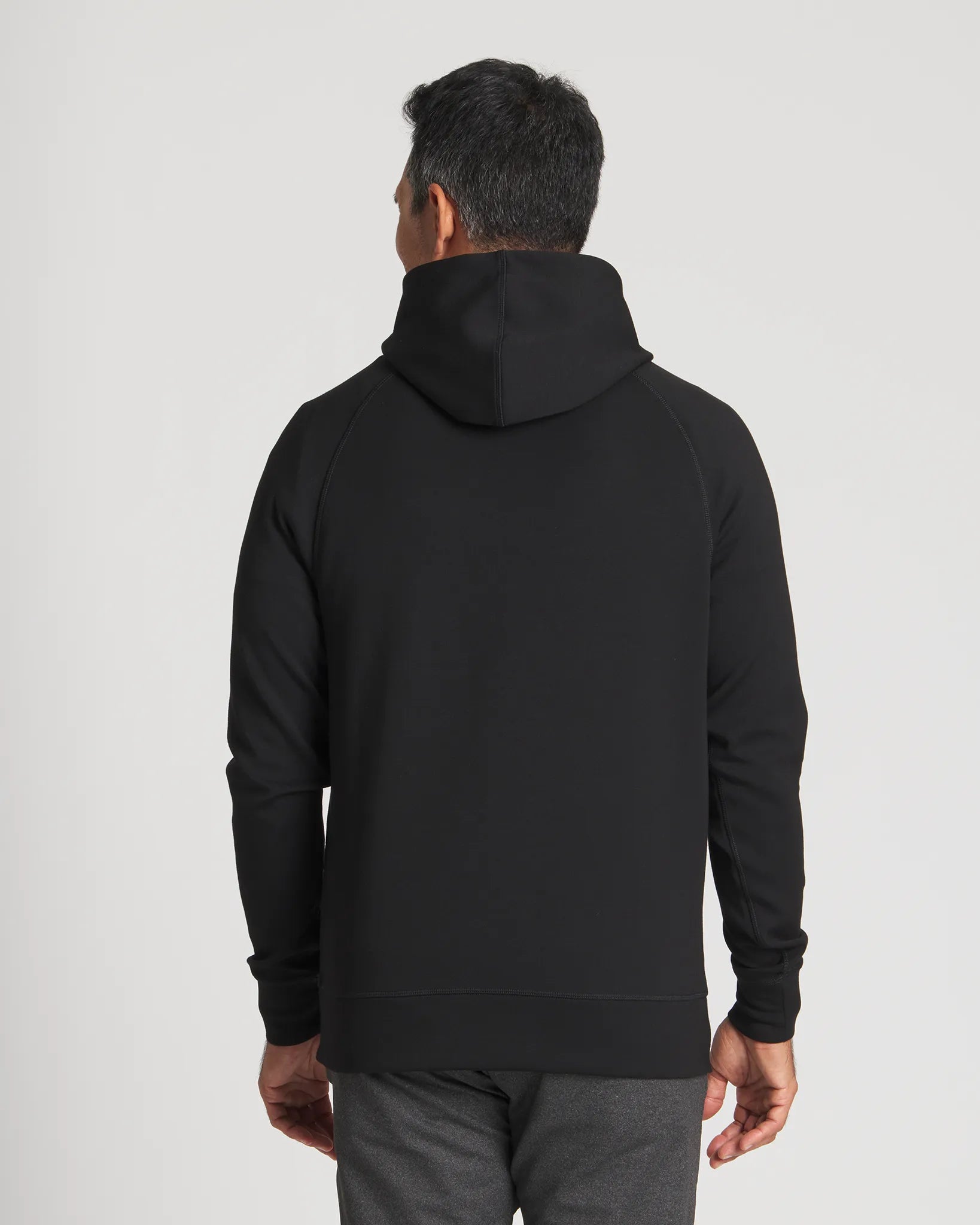 Black || Pine Hoodie Back