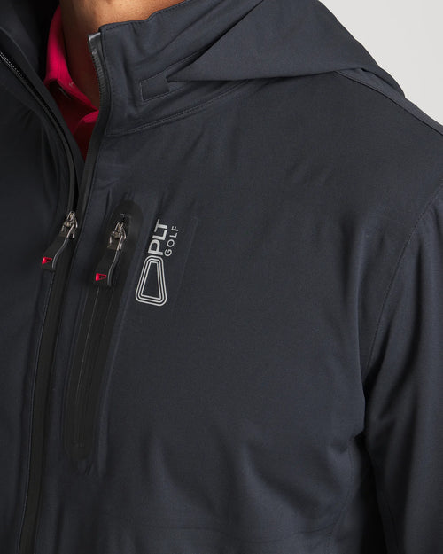 Black || Trails Rain Jacket Pocket